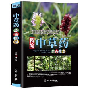 精编中国药典中药原色图谱中草药图鉴图谱中国药材图鉴中医学书籍