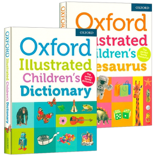 Oxford Thesaurus 英文原版 牛津图解儿童英语同义词字词典同义词