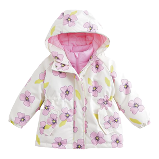 [商场同款]马克珍妮女童三防保暖滑雪服外套羽绒服两件套冬装