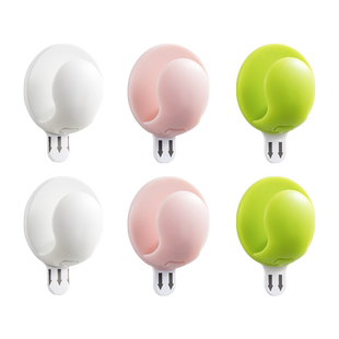 太力无痕挂钩免打孔粘钩墙壁电线收纳贴钩创意宿舍钥匙发圈收纳