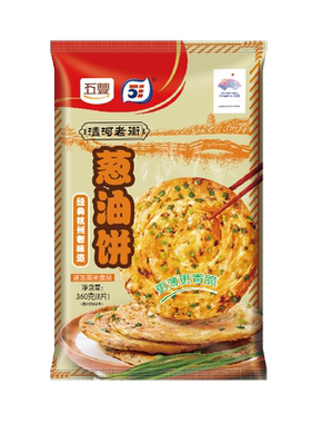 五丰葱油饼360g×1袋