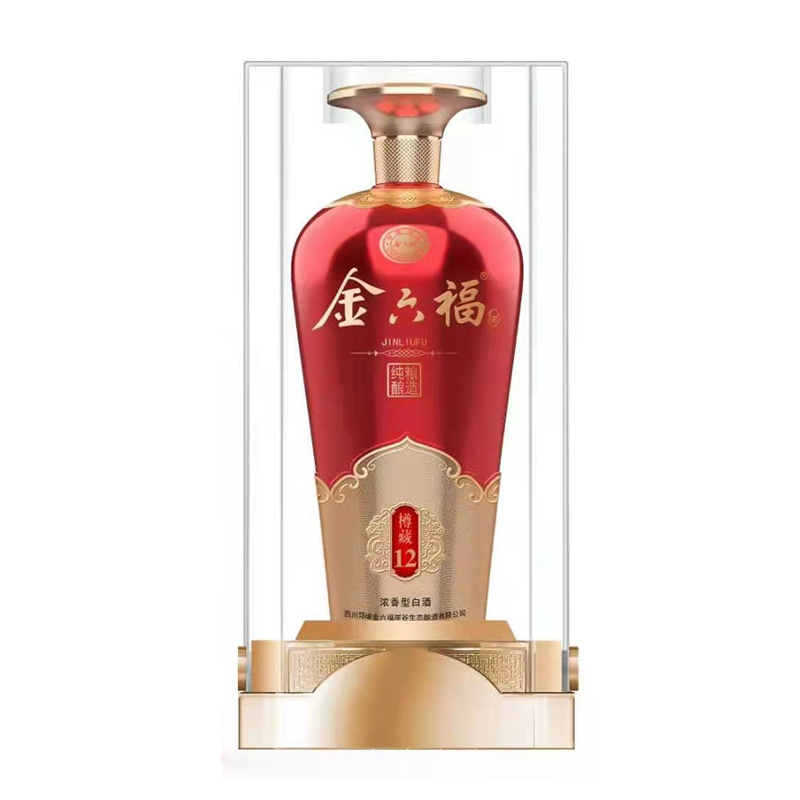 金六福樽藏12浓香型白酒52度500ml