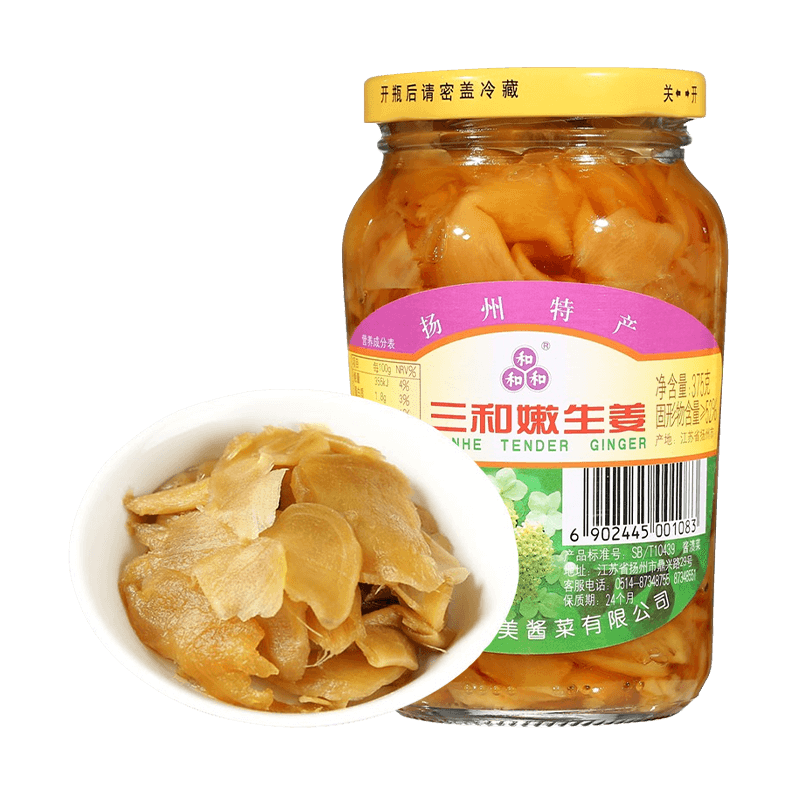 三和古法泡制嫩生姜酱菜375g