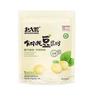 北大荒精选有机豆浆粉低GI低嘌呤