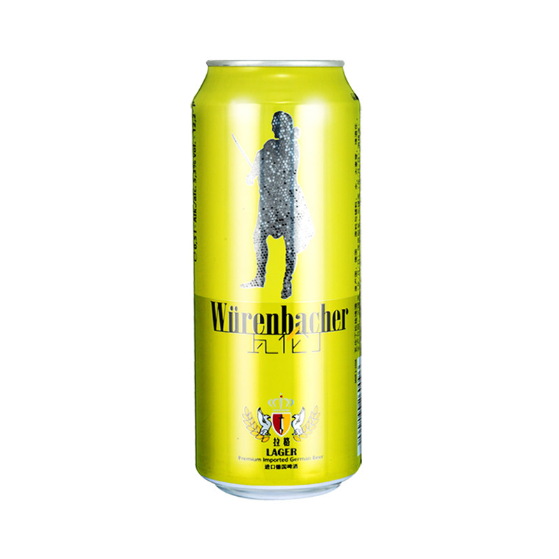 德国进口 瓦伦丁拉格 啤酒 500ml/听