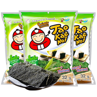 老板仔泰国进口原味香脆海苔片