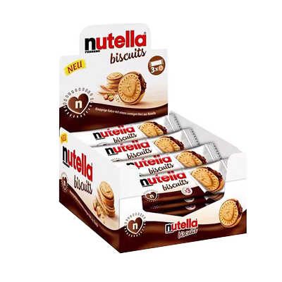 费列罗能多益榛子巧克力夹心饼干