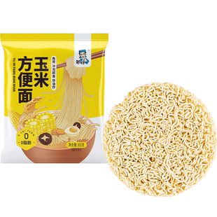 邹有才东北玉米方便面玉米波纹面速食免煮粗粮泡面非油炸