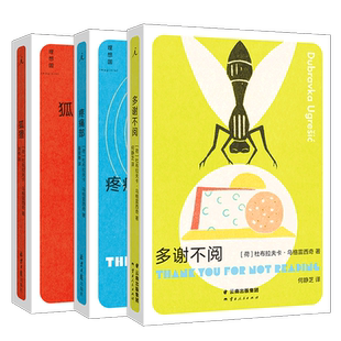 狐狸+疼痛部+多谢不阅3册 杜布拉夫卡·乌格雷西奇 南斯拉夫NIN奖