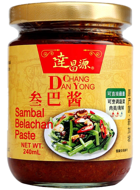 达昌源叁巴酱马来西亚进口虾酱