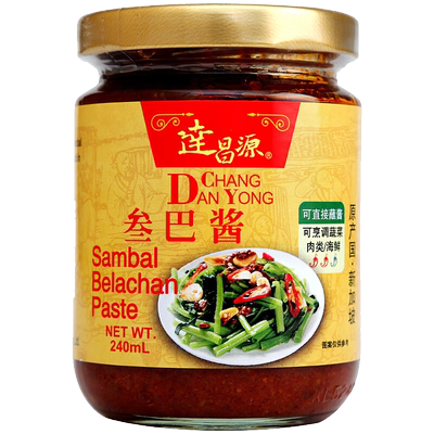 达昌源叁巴酱马来西亚进口虾酱