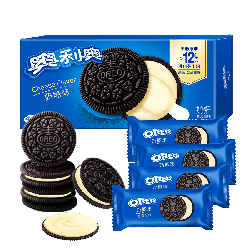 奥利奥咸甜奶酪味饼干194g×1盒
