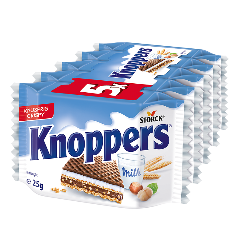 knoppers優(yōu)力享網(wǎng)紅零食進口餅干