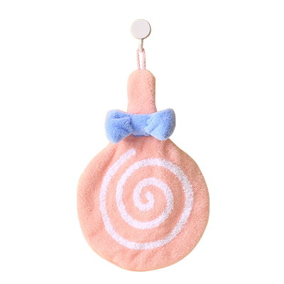 强吸水绵柔亲肤棒棒糖擦手巾1只