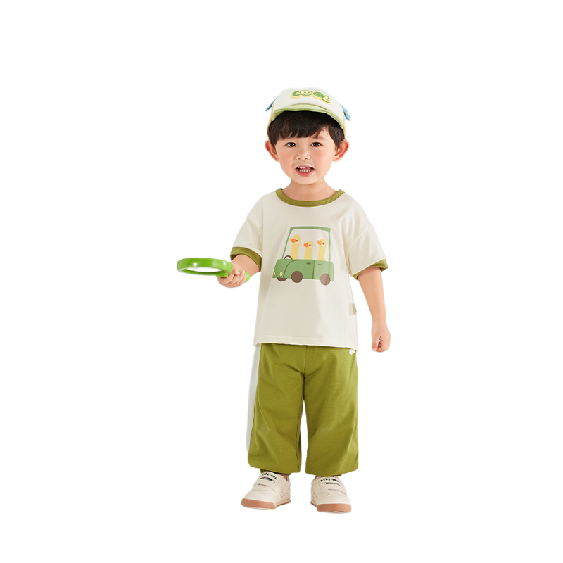 jellybaby男童潮套装儿童夏装