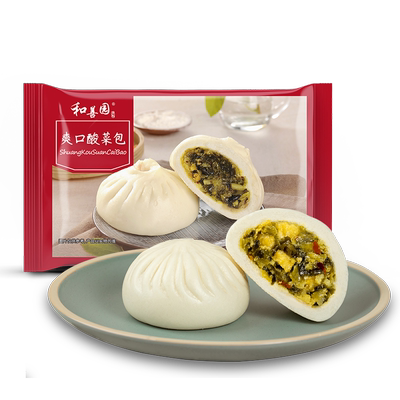 和善园家用早餐半成品包子480g