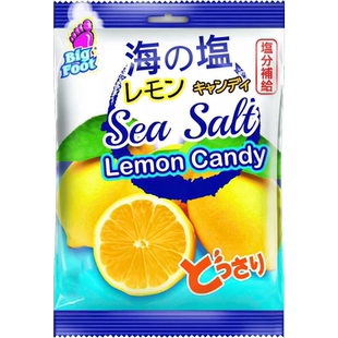 【正版进口】大马碧富糖果马来西亚清口糖海盐咸柠檬糖128g*袋