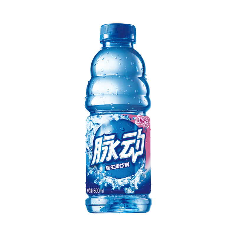 脉动维生素饮料水蜜桃600ml/瓶菠萝能量营养果味组合商用功能-封面