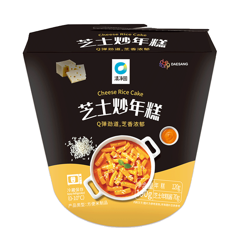 清净园芝士炒年糕韩式方便速食