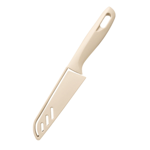 广意不锈钢水果刀家用便携式水果削皮刀厨房宿舍带保护套单支装