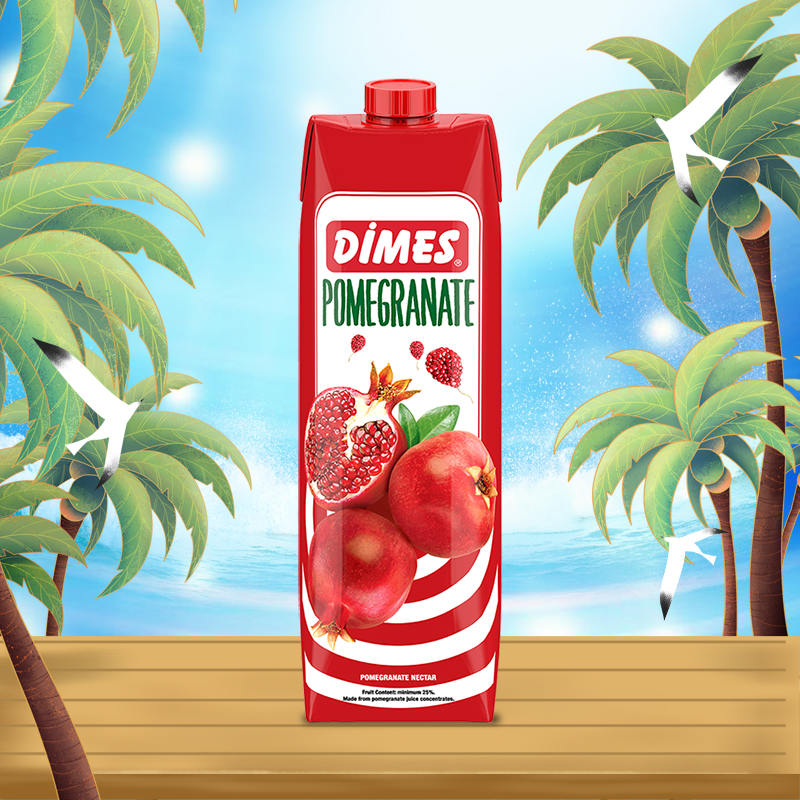 土耳其dimes石榴汁饮料