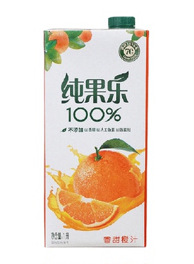 百事可乐纯果乐Tropicana100%橙汁饮料乐享装