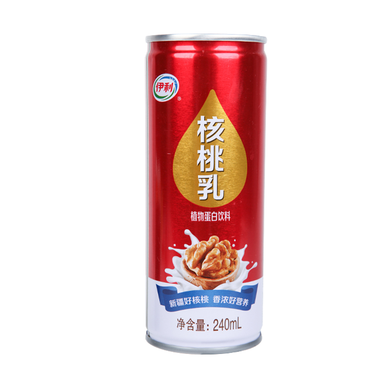 伊利核桃乳240ml/罐