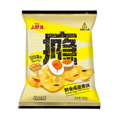 上好佳咸蛋黄味田园薯片