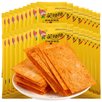 笑辣辣印度飞饼大辣片辣条