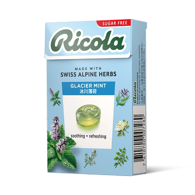 无糖润喉糖瑞士利口乐薄荷