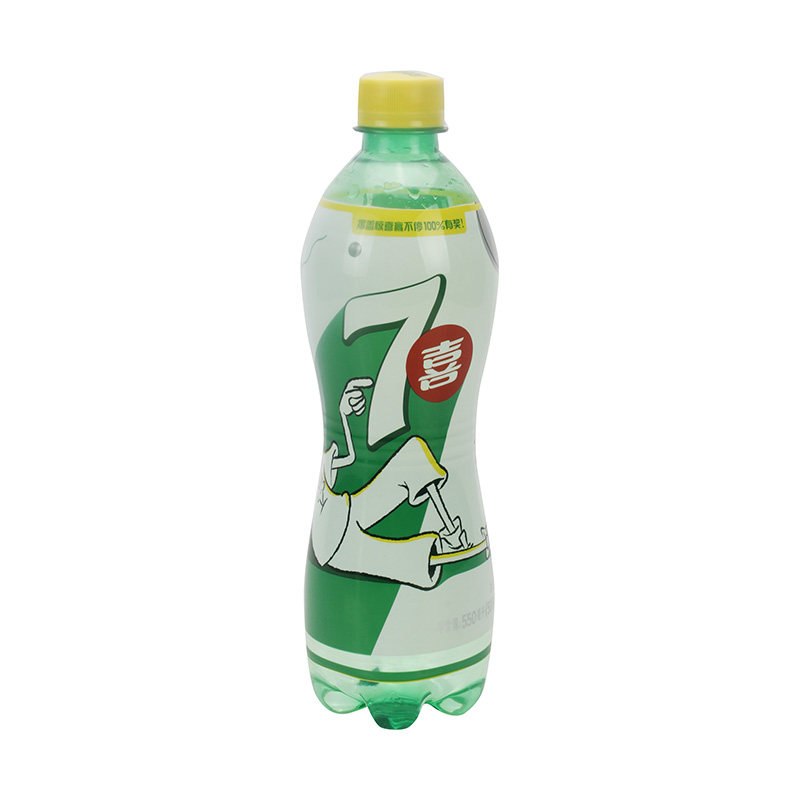 七喜550ml/瓶商用汽水劲透冰爽碳酸饮料夏季饮品