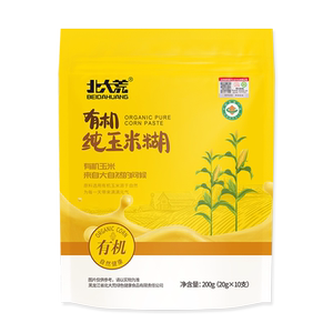 北大荒有机纯玉米糊低脂早餐冲饮