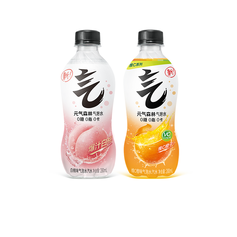 元气森林气泡水280ml×24瓶