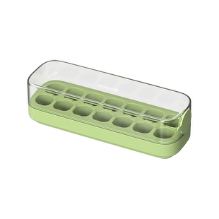 冰块模具硅胶食品级按压式冰格家用储冰制冰盒带盖制冰机冰块神器