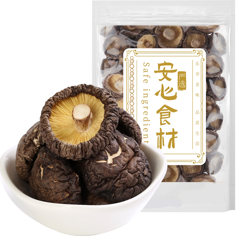 猫超臻选无硫厚肉香菇盛耳高泡发率煲汤超鲜精选好菇菌菇香菇红包