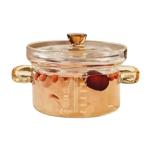 包邮贝瑟斯日式高硼硅玻璃炖盅家用蒸蛋盅透明婴儿用碗燕窝泡面碗