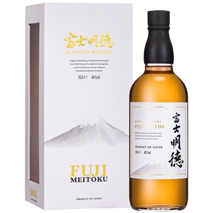 日本进口富士明德威士忌洋酒调酒 烈酒调和日威FUJI ICHIRAN