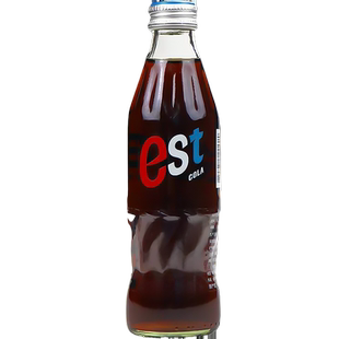 泰国进口EST可乐味汽水250ml*24瓶碳酸果味饮品玻璃瓶装