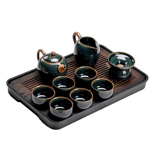 唐丰高端哥窑西施壶茶具套装家用轻奢功夫泡茶壶干泡茶盘2026新款