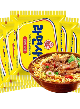 不倒翁韩国火锅面饼绿茶风味
