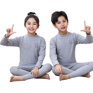 童装春秋儿童保暖内衣套装家居服睡衣秋衣裤冬德加绒男女童中大童