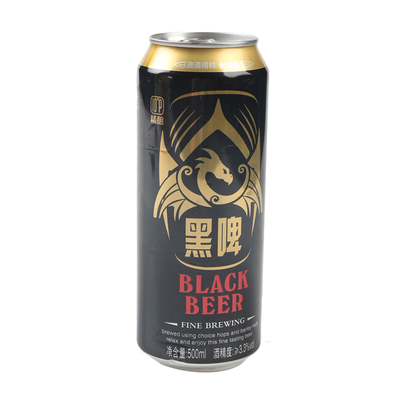 嘉百士 黑啤酒 500ml/罐