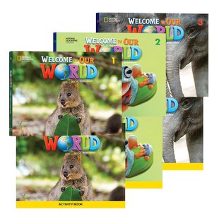 第二版welcome to our world美国国家地理幼儿启蒙英语教材