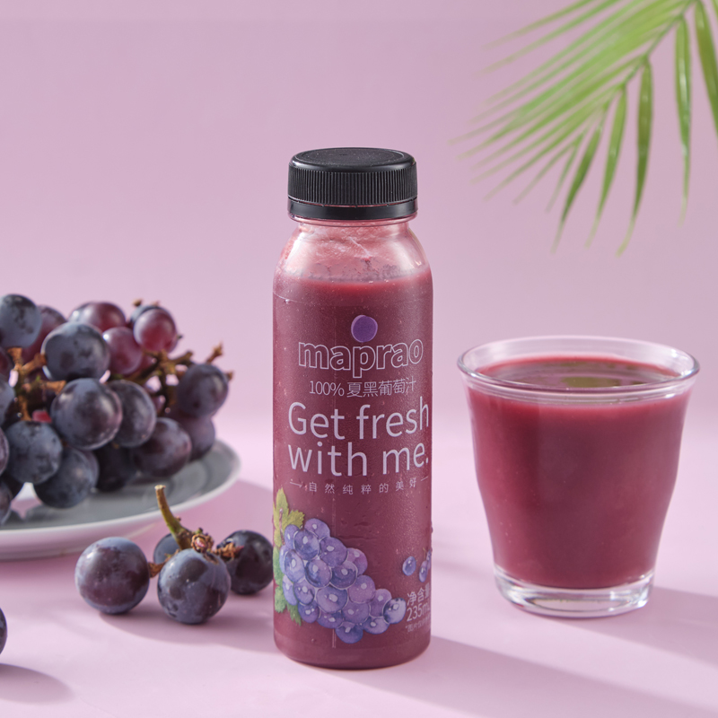mapraoHPP果汁葡萄汁235ml×2瓶