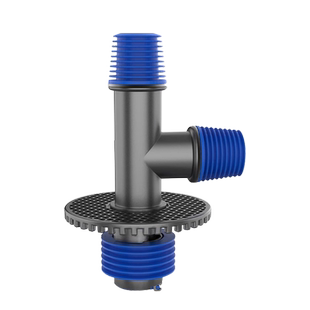 洗衣机下水管三头通地漏一分二排水管专用接头防臭溢水三通分流器