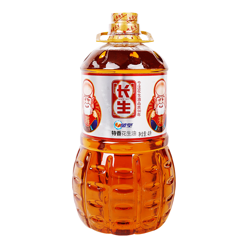 长生特香花生油 4l/桶