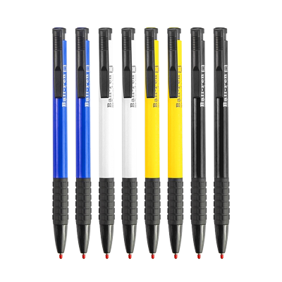 真彩按压式圆珠笔