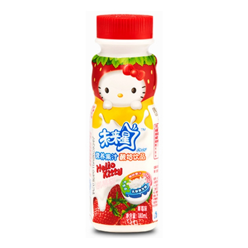 蒙牛未来星妙妙营养果汁酸奶饮品草莓味
