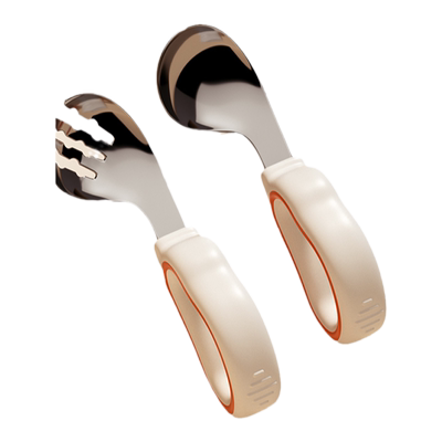 婧麒宝宝自主进食学吃饭辅食勺子