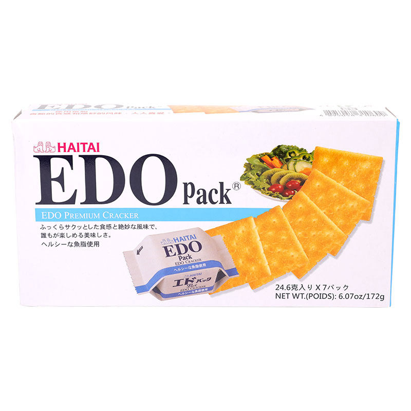韩国进口 EDOpack原味饼(饼干) 172克/盒